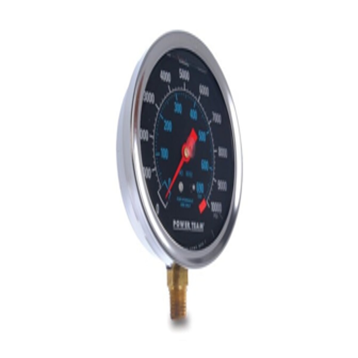 Power Team 101.6mm Diameter Gauge Bar and Tonnage, 0-690 bar, 0-200 Ton